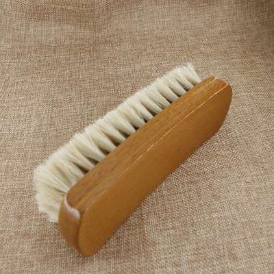 Chinese factory complete specifications of horsehair shoe polish brush