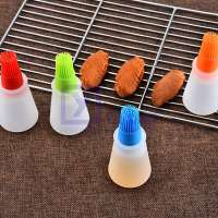 Factory Grill Silicone Oil Bottle Brush Heat Resistant BBQ Basting Brush Pastry Brush