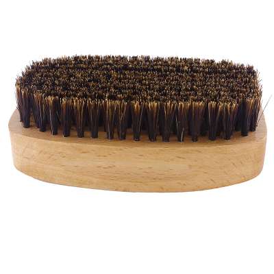 Top sale personal soft pp bristle wooden beard brush